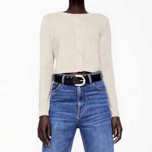 SOLD: ZARA Ribbed Cardigan
